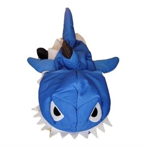 𝅺PLUSH Doggie Blue Shark Costume Med New No Tag